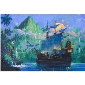 "Pan on Board" limited edition hand signed by James Coleman